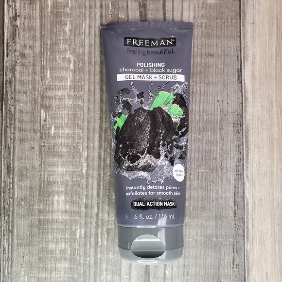 Charcoal Gel Mask Scrub & Face Mask Treatment - Picture 3 of 7